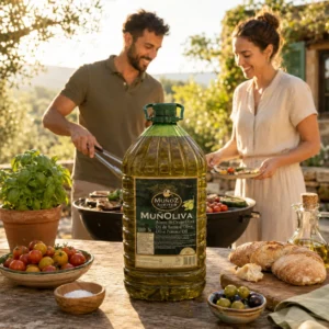 Muñoz MuñOliva Olivenöl 5L Kanister – Ideal zum Frittieren, Braten & Kochen